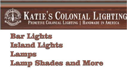 eshop at Katies Colonial Lighting's web store for Made in the USA products